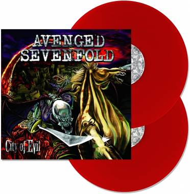 AVENGED SEVENFOLD - CITY OF EVIL (RED vinyl 2LP)