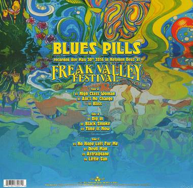 BLUES PILLS - BLUES PILLS LIVE (BLUE vinyl 2LP)