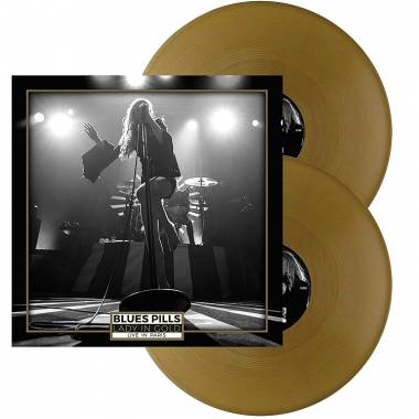 BLUES PILLS - LADY IN GOLD-LIVE IN PARIS (GOLD vinyl 2LP)