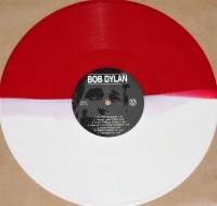 BOB DYLAN - BOB DYLAN (RED/WHITE vinyl LP)