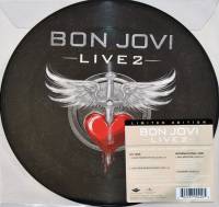 BON JOVI - LIVE 2 (10" PICTURE DISC EP)