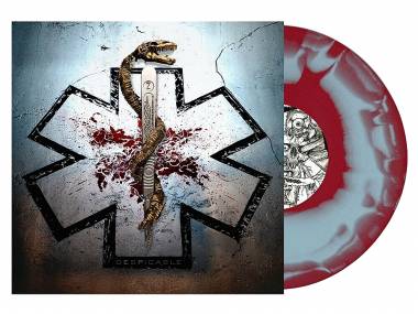 CARCASS - DESPICABLE (10" LIGHT BLUE/RED SWIRL vinyl EP)