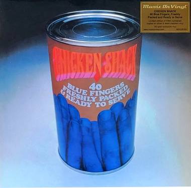 CHICKEN SHACK - 40 BLUE FINGERS FRESHLY PACKED AND READY TO SERVE (MARBLED vinyl LP)