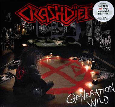 CRASHDIET - GENERATION WILD (RED vinyl LP)
