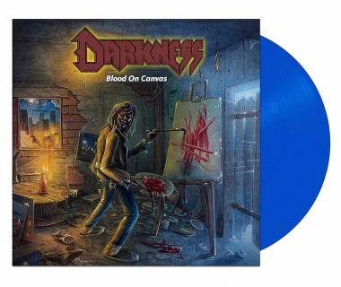 DARKNESS - BLOOD ON CANVAS (BLUE vinyl LP)