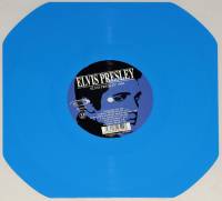 ELVIS PRESLEY - ELVIS PRESLEY 1956 (BLUE SHAPED vinyl LP)