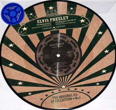 ELVIS PRESLEY - THE ORIGINAL U.S. EP COLLECTION NO.3 (10" PICTURE DISC LP)