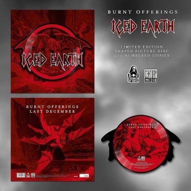ICED EARTH - BURNT OFFERINGS (10" SHAPED PICTURE DISC )