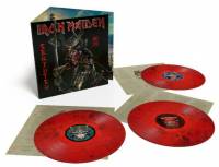 IRON MAIDEN - SENJUTSU (RED & BLACK MARBLE vinyl 3LP)