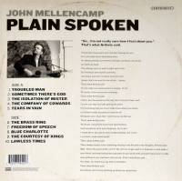 JOHN MELLENCAMP - PLAIN SPOKEN (LP)