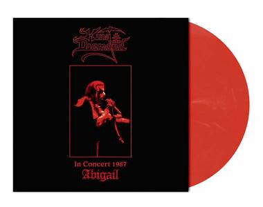 KING DIAMOND - IN CONCERT 1987: ABIGAIL (RED WHITE MARBLED vinyl  LP)