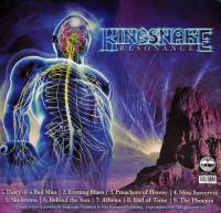 KINGSNAKE - RESONANCE (WHITE/BLUE MARBLED vinyl LP)