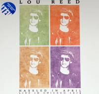 LOU REED - HASSLED IN APRIL (BLUE vinyl 2LP)