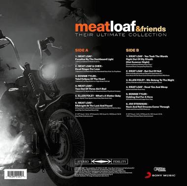 MEAT LOAF & FRIENDS - THEIR ULTIMATE COLLECTION (RED vinyl LP)