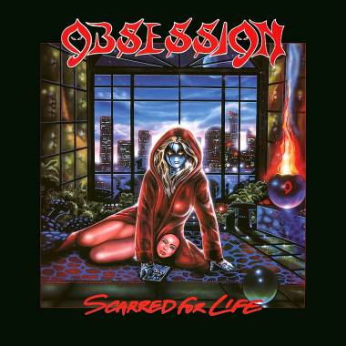 OBSESSION - SCARRED FOR LIFE (BLUE vinyl LP)