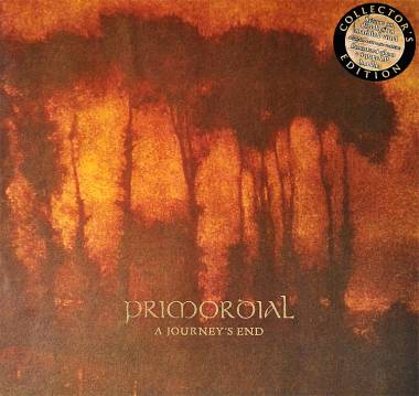 PRIMORDIAL - A JOURNEY'S END (BROWN MARBLED vinyl LP)