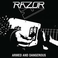 RAZOR - ARMED AND DANGEROUS (RED/WHITE BI-COLOR vinyl LP)