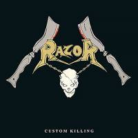 RAZOR - CUSTOM KILLING (CLEAR/BLACK MARBLED vinyl LP)