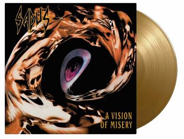 SADUS - A VISION OF MISERY (GOLD vinyl LP)