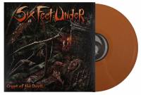 SIX FEET UNDER - CRYPT OF THE DEVIL (BROWN vinyl LP)