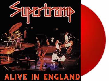 SUPERTRAMP - ALIVE IN ENGLAND (RED vinyl 2LP)