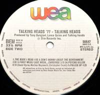 TALKING HEADS - TALKING HEADS '77 (LP)