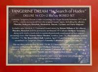TANGERINE DREAM - IN SEARCH OF HADES (16 CD + 2 BLU-RAY BOX SET)