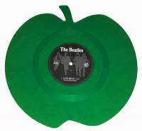 THE BEATLES - LOVE ME DO (APPLE SHAPED GREEN vinyl 7")