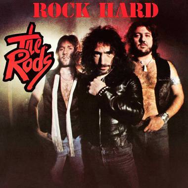 THE RODS - ROCK HARD (BONE/SILVER SPLATTER vinyl LP)