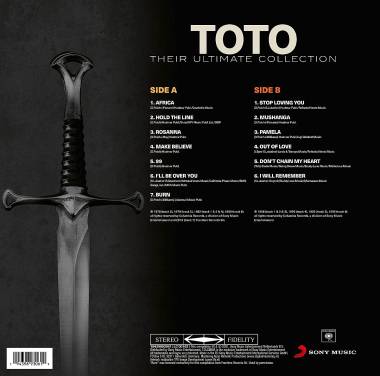 TOTO - THEIR ULTIMATE COLLECTION (COLOURED vinyl LP)