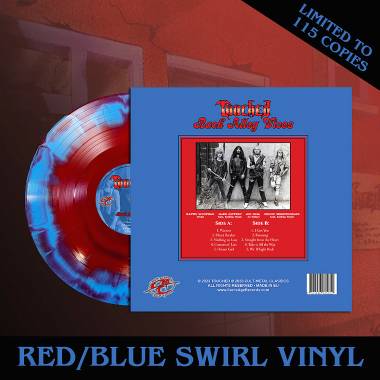 TOUCHED - BACK ALLEY VICES (RED/BLUE SWIRL vinyl LP)