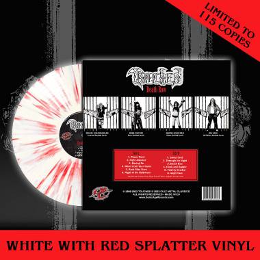 TOUCHED - DEATH ROW (RED/WHITE SPLATTER vinyl LP)