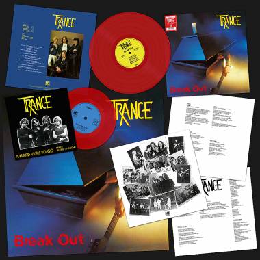 TRANCE - BREAK OUT (RED vinyl LP + 7")