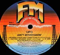 UFO - AIN'T MISBEHAVIN' (LP)